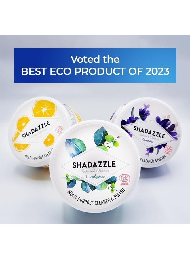 Shadazzle Natural All Purpose Cleaner and Polish – Eco Friendly Multi-Purpose Cleaning Product – Cleans, Polishes & Protects Any Washable Surface (Eucalyptus) - Image 4